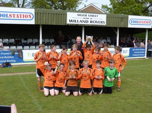 Winners of the Exeter Youth League Under 12\\\\'s Plate Final